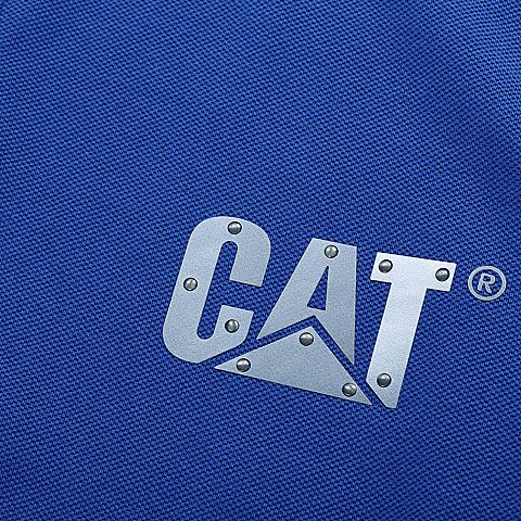 CAT/卡特春夏款男摩纳哥蓝短袖翻领T恤CG2MPSSP170C76