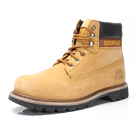 CAT/卡特秋冬亮黄牛皮革/合成革男户外休闲鞋P717692G3BDR44