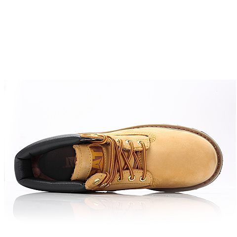 CAT/卡特秋冬亮黄牛皮革/合成革男户外休闲鞋P717692G3BDR44