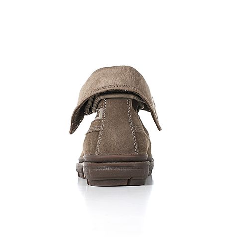 CAT/卡特秋冬褐色牛剖层革男户外休闲鞋粗犷装备(Rugged)P719920G3YDR62