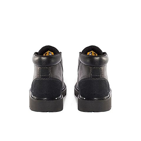 CAT/卡特秋冬黑色牛皮男户外休闲鞋粗犷装备P719202G3FDR01