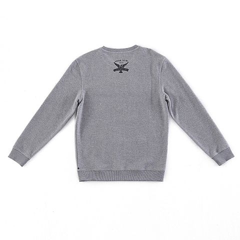 CAT/卡特秋冬款男装浅花灰卫衣套衫CG6MKLSO187C16