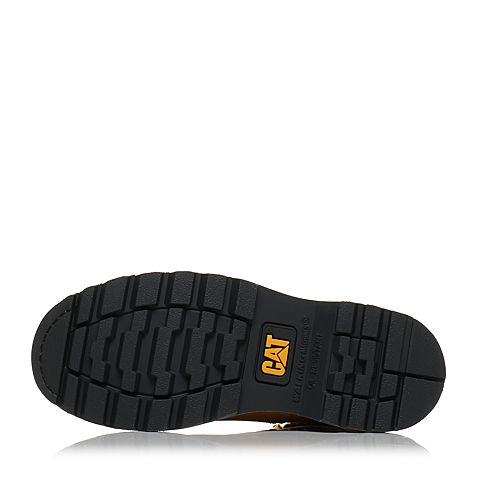 CAT卡特春夏季款亮黄牛皮革/合成革男士休闲靴P717692H1BDR44