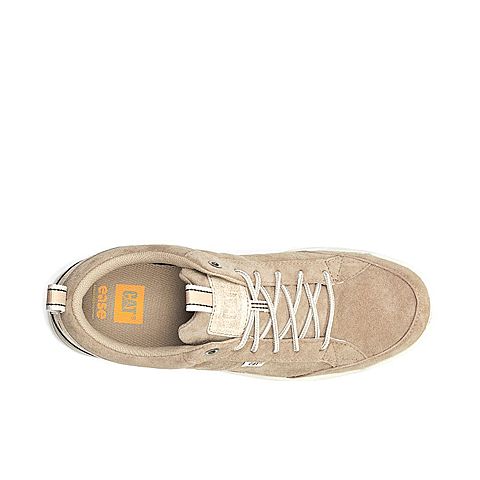 CAT卡特春夏款杏色猪皮革/牛剖层革男满帮活跃装备(Active)P721155H1FMA14