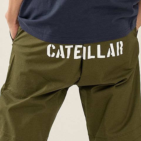 CAT/卡特春夏款男装军绿休闲长裤CH1MRPNT221A99