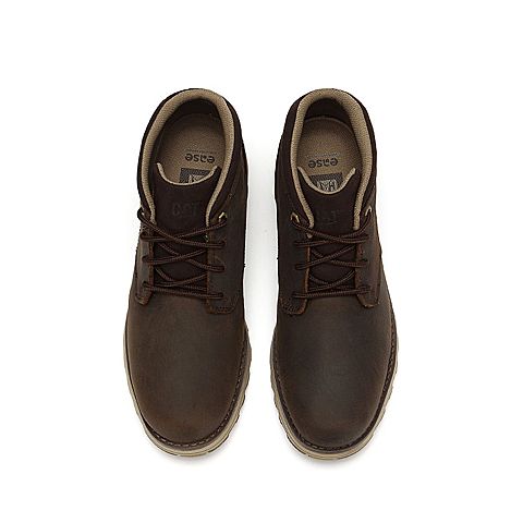 CAT/卡特秋冬款深棕色男休闲靴P720686H3MDR36