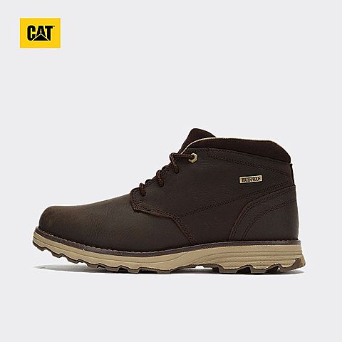 CAT/卡特秋冬款深棕色男休闲靴P720686H3MDR36