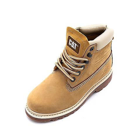 CAT卡特秋冬款黄女子休闲靴P309599H3EDR28