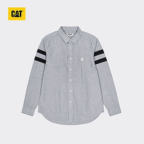 CAT/卡特秋冬款灰色男灰色长袖衬衣CH5MSLSS401B07