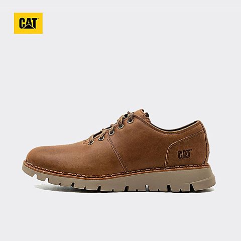 CAT卡特春夏款棕色男子休闲单鞋P723124I1UMC36