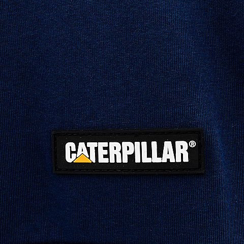 CAT/卡特春夏款男装蓝色短袖T恤CI1TSN1930GC75