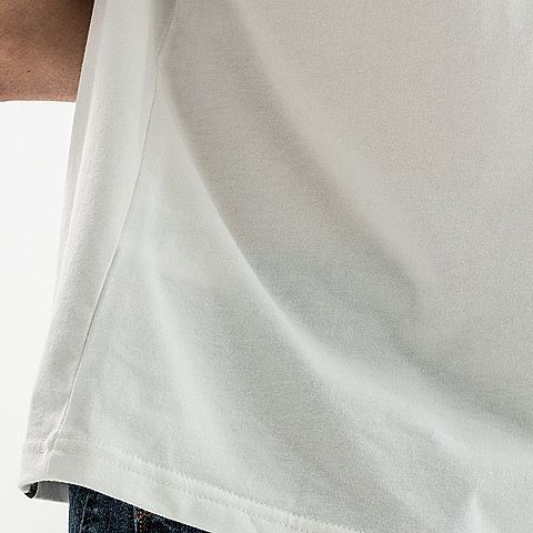 CAT卡特春夏款男式白色印花短袖T恤CI1TSN1525GC10