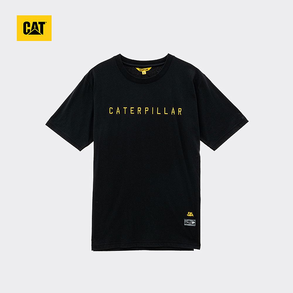 CAT/卡特春夏款男装黑色短袖T恤CI1TSN1778GC09