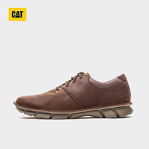 CAT/卡特秋冬款男DETECT棕色低帮休闲鞋P723621I3UMC36