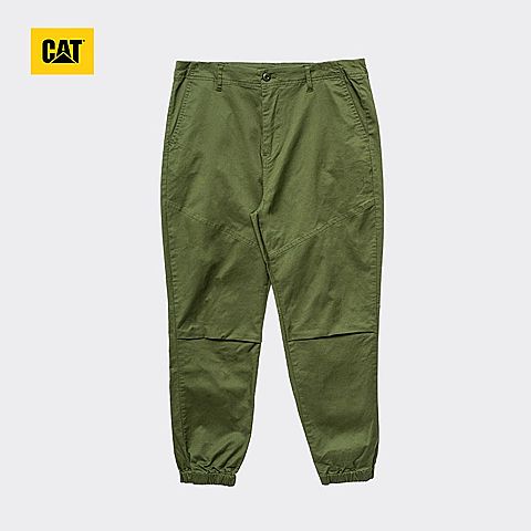 CAT/卡特秋冬款男绿色休闲长裤CI3LPN20381C95
