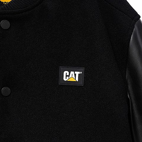 CAT/卡特秋冬款男黑色厚夹克CI3JAN22041C09