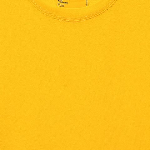 CAT/卡特春夏新款男黄色短袖T恤CJ1TSP50031