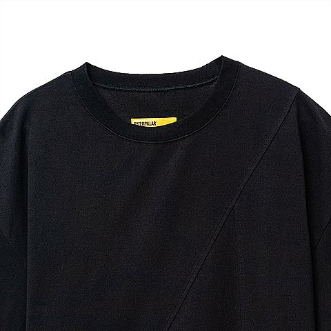 CAT/卡特春夏新款男黑色短袖T恤CJ1TSP50041