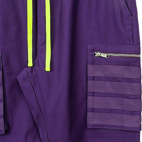 CAT/卡特春夏新款男紫色工装长裤CJ1WPP12061