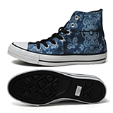 浅蓝/雪白色/深蓝色