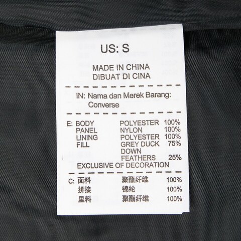 CONVERSE/匡威 男子羽绒背心10021979-A01（延续款）