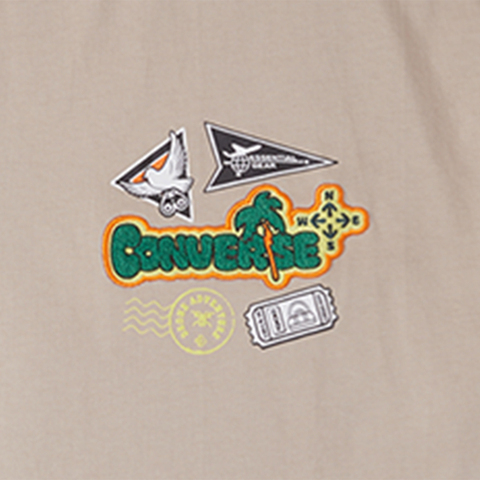 CONVERSE/匡威 2023年新款男子短袖T恤10026169-A02