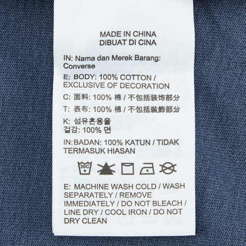 CONVERSE/匡威 2023年新款男子短袖T恤10025228-A02