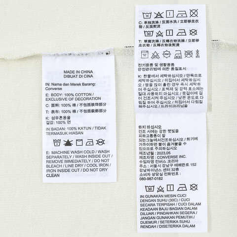 CONVERSE/匡威 2024年新款女子短袖T恤10025185-A01