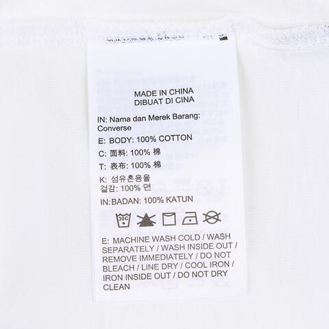 CONVERSE/匡威 2024年新款女子短袖T恤10025186-A01