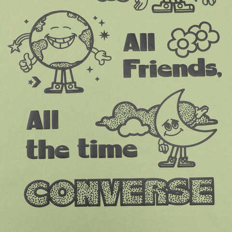 CONVERSE/匡威 2023年新款女子短袖T恤10025885-A01