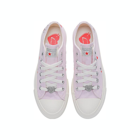 converse匡威2024女子低帮系带Chuck Taylor SEASONAL帆布鞋/硫化鞋A09115C