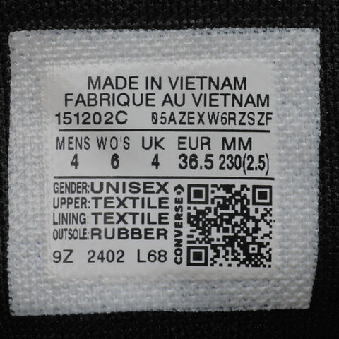 converse匡威2024中性低帮系带Chuck Taylor SEASONAL帆布鞋/硫化鞋151202C