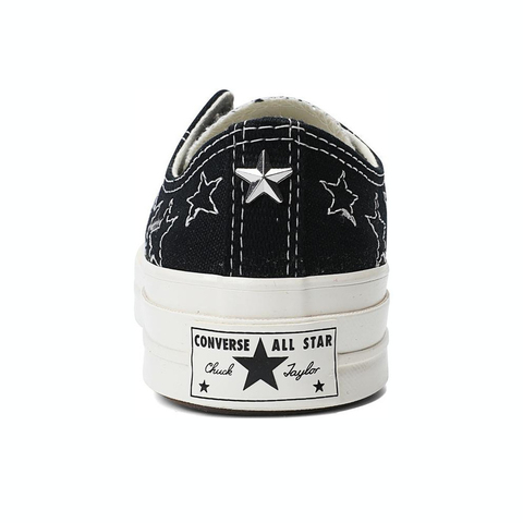 converse匡威2024中性低帮系带黑Chuck Taylor 70S SEASONAL帆布鞋/硫化鞋A11612C