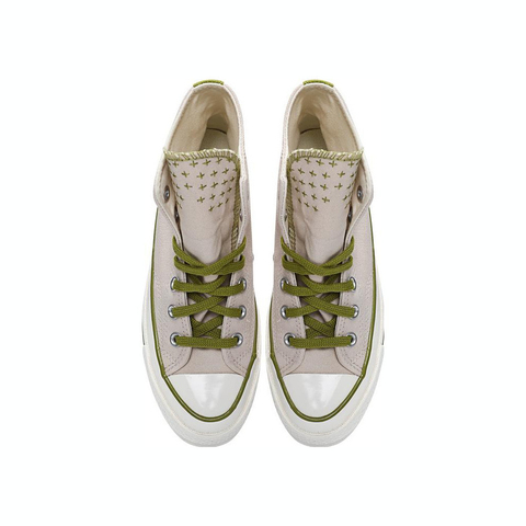 converse匡威2024中性高帮系带棕Chuck Taylor 70S SEASONAL帆布鞋/硫化鞋A08530C