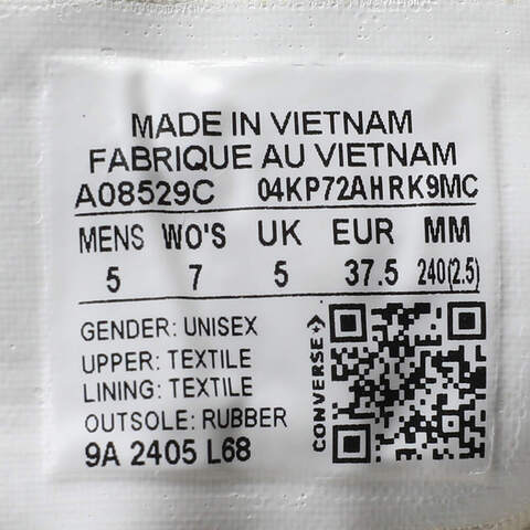 converse匡威2024中性高帮系带Chuck Taylor 70S SEASONAL帆布鞋/硫化鞋A08529C