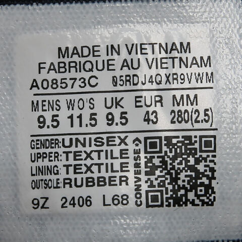 converse匡威2024中性-高帮帆布鞋/硫化鞋Chuck Taylor 70S SEASONALA08573C