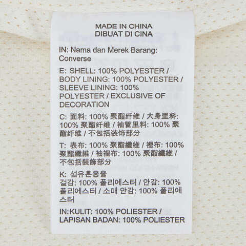 converse匡威2024中性梭织外套10026563-A04