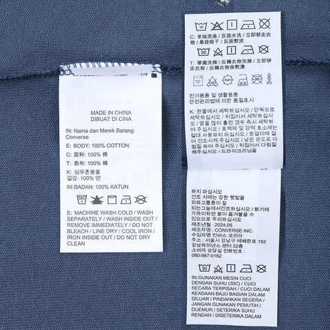 converse匡威2024中性-短袖T恤10026097-A09