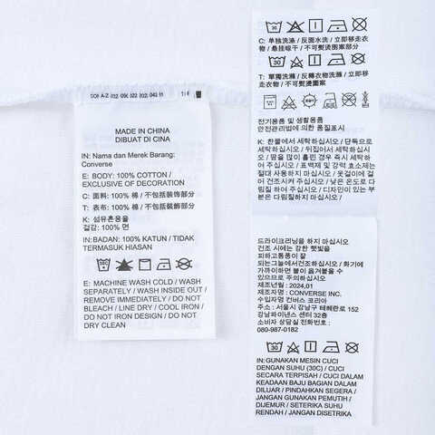 converse匡威2024-中性短袖T恤10027918-A02