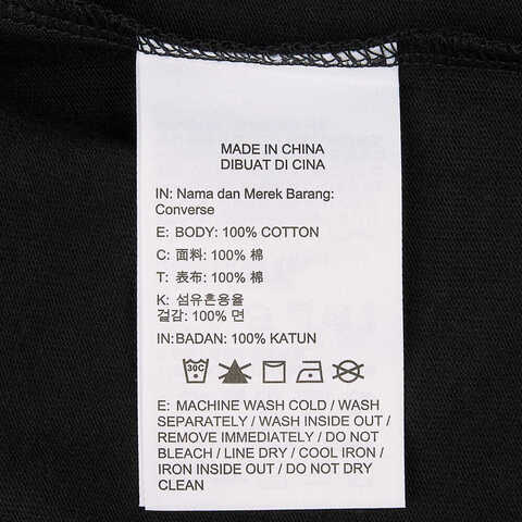 converse匡威2024男子-短袖T恤10026155-A01