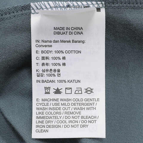 converse匡威2024中性短袖T恤10027239-A05