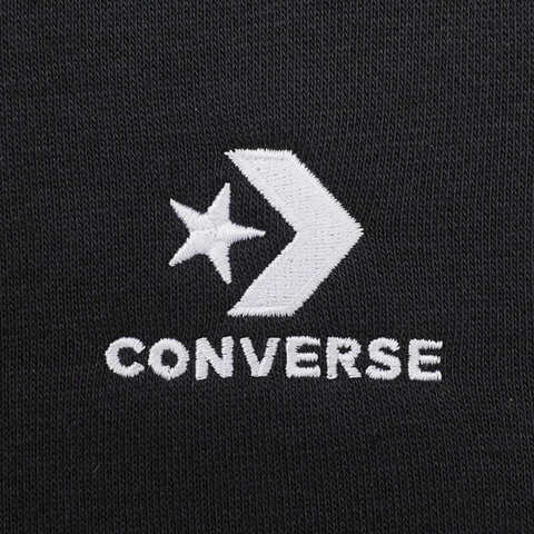 converse匡威2023中性-带帽卫衣-黑带帽卫衣10024509-A02