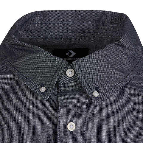 converse匡威2025男子男子-长袖衬衫-蓝梭织长袖衬衫10024602-A05