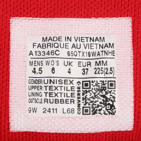 converse匡威2025中性中性-高帮系带-白Chuck Taylor SEASONALA13346C