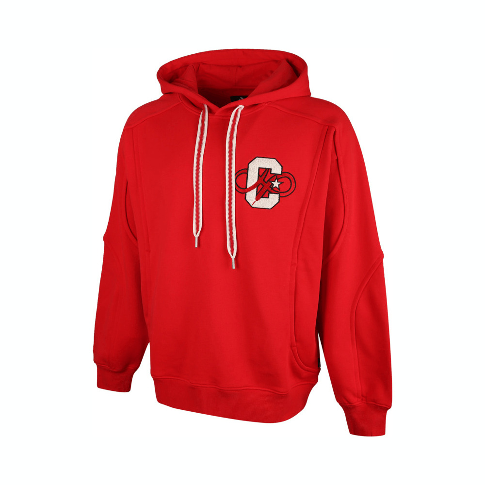 converse匡威2025男子男子-针织连帽卫衣-红针织连帽卫衣10028113-A02