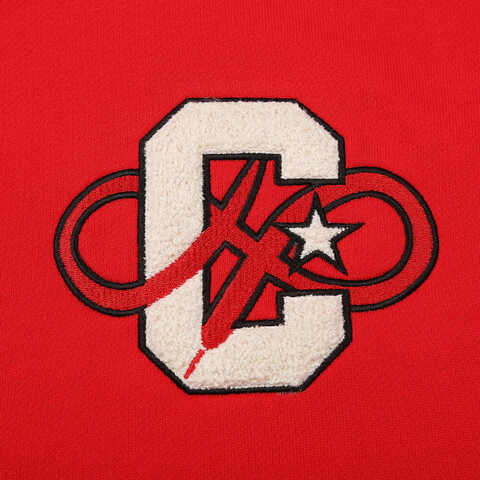 converse匡威2025男子男子-针织连帽卫衣-红针织连帽卫衣10028113-A02