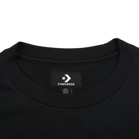 converse匡威2025男子男子-针织无帽卫衣-黑针织无帽卫衣10028409-A01