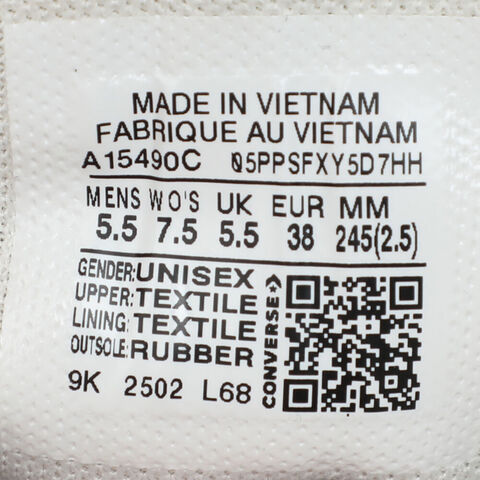 converse匡威2025女子女子-低帮系带-黑Chuck Taylor SEASONALA15490C