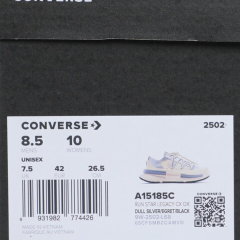 converse匡威2025女子女子-低帮系带-银Chuck Taylor SEASONALA15185C