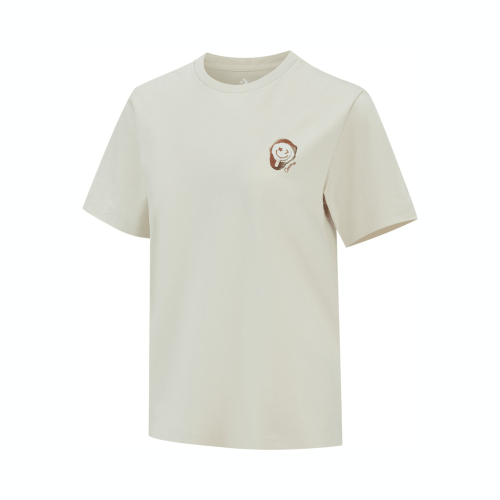 converse匡威2025女子女子-针织无领短T-白针织无领短T10028733-A03